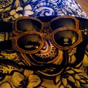 Pugs Kings Camo Riding Sunglasses TWO pair NEW